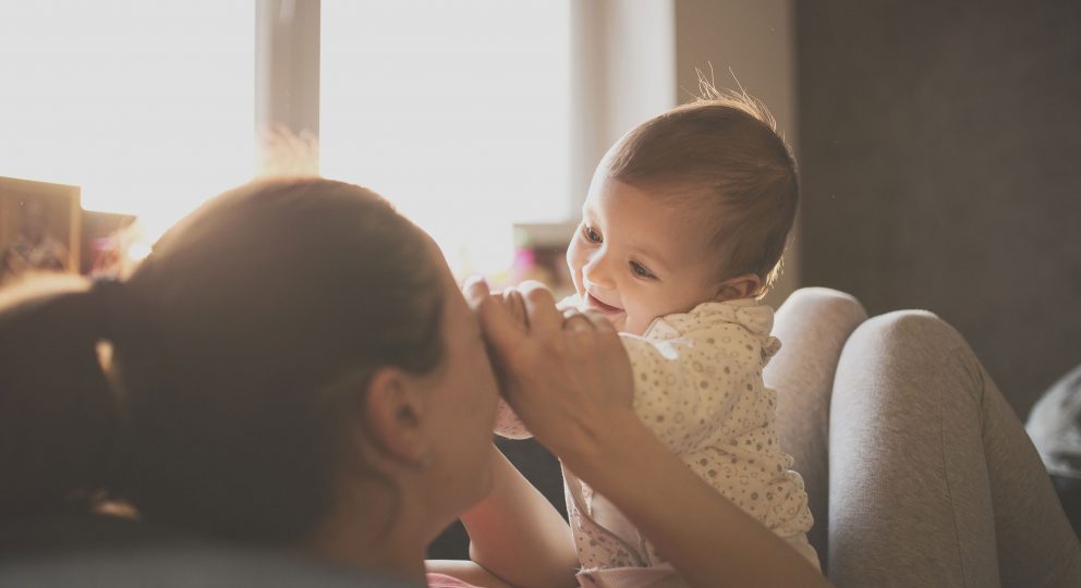 Image of mom with her baby