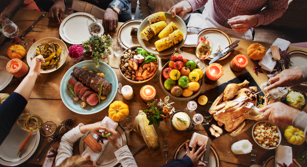 Thanksgiving rituals of connection