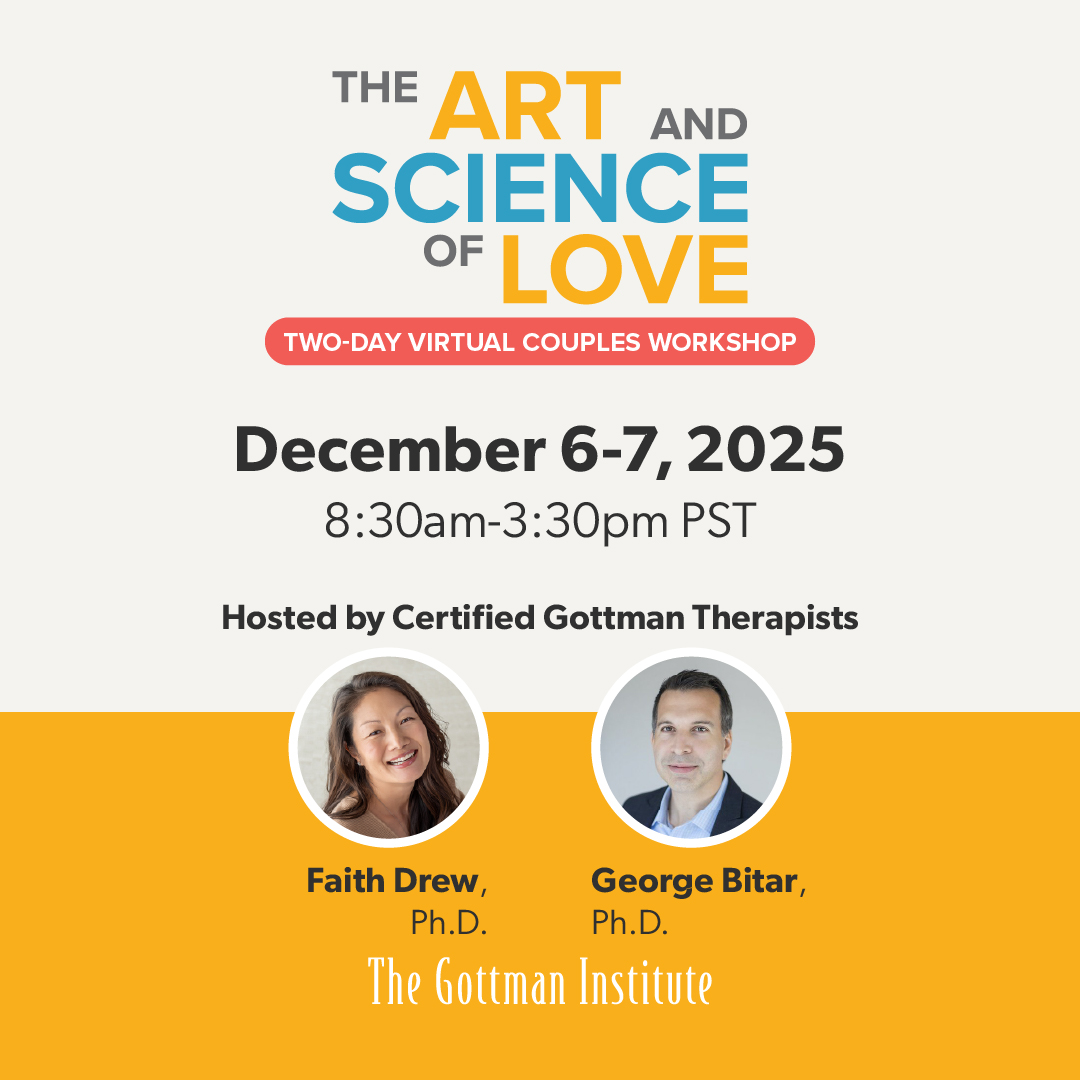 Art & Science of Love Virtual Live Event banner December 2025