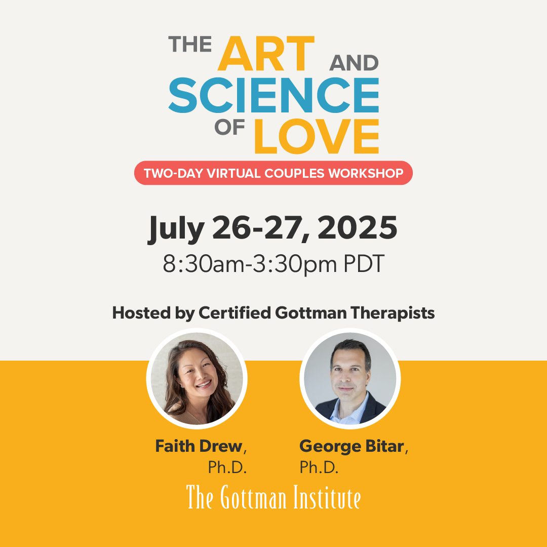Art & Science of Love Virtual Live Event banner July 2025