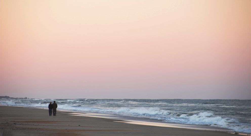 walk on the beach