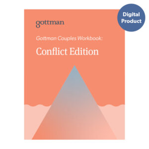 Gottman Couples Workbook: Conflict Edition helps couples learn about negative communication patterns and offers hands-on exercises on how to manage conflict effectively for a healthier connection.